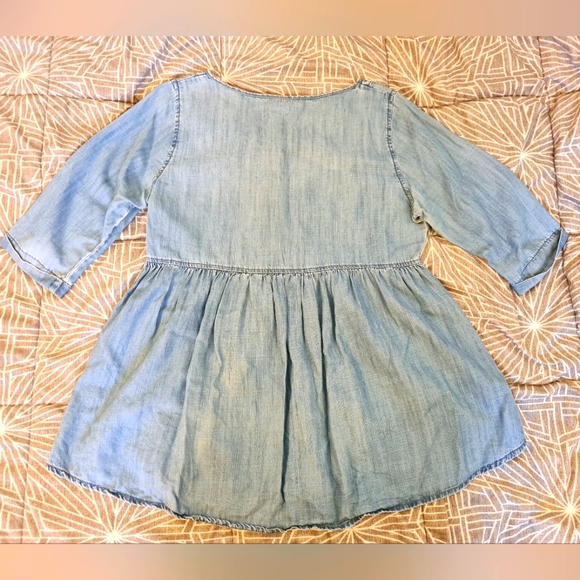Jean babydoll top from Urban Outfitters - Picture 2 of 2